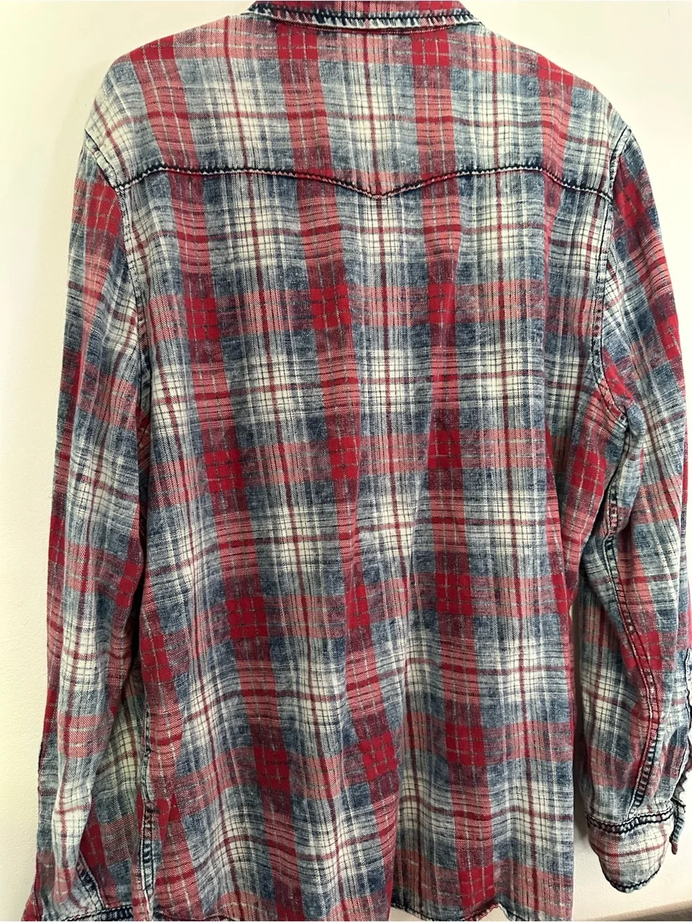 True Religion classic plaid